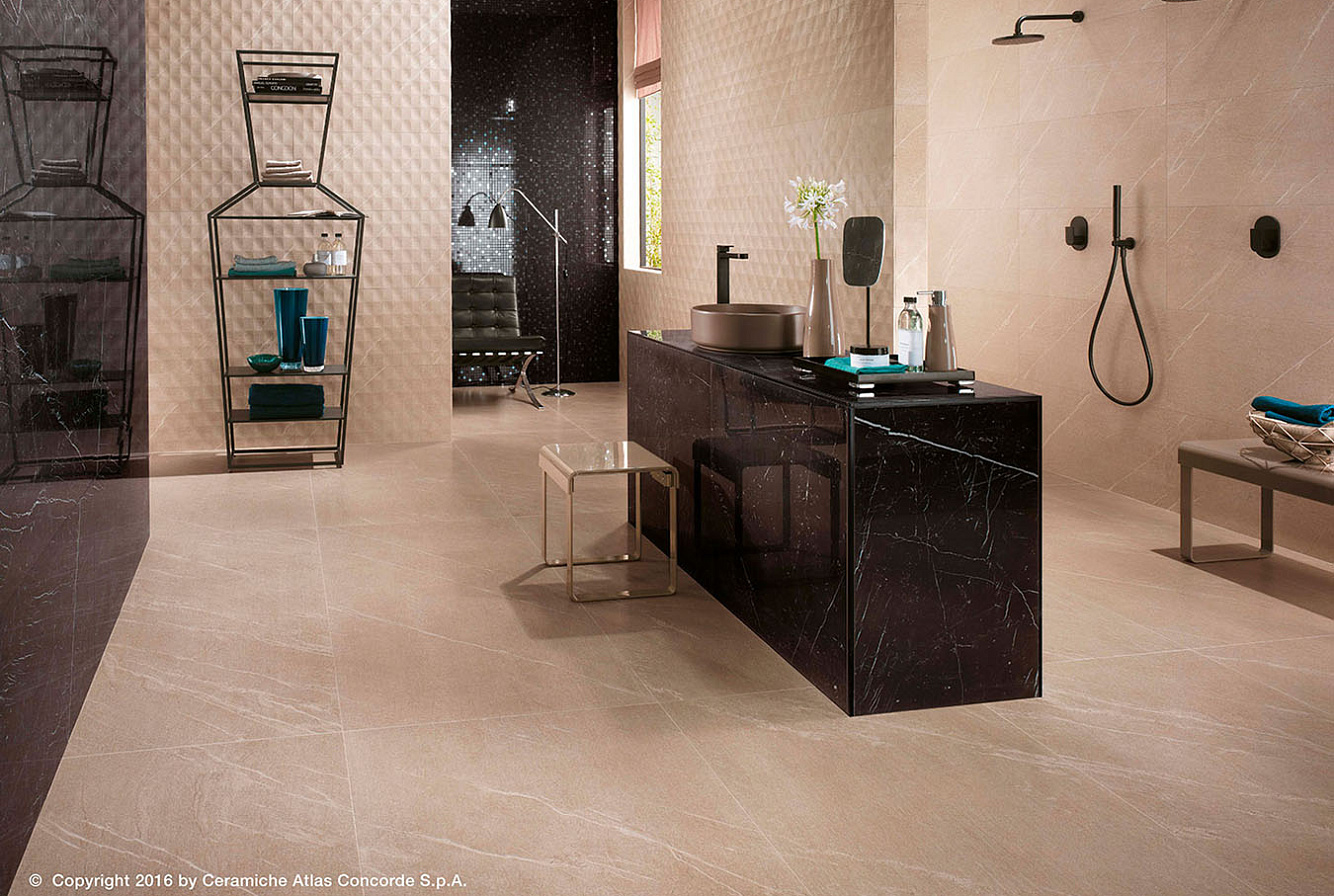 Керамическая плитка Marvel Deser Beige 40x80, Marvel 3D Mesh Desert Beige 40x80, керамогранит Marvel Deser Beige 75x150, Marvel Nero Marquina Lappato 75x150